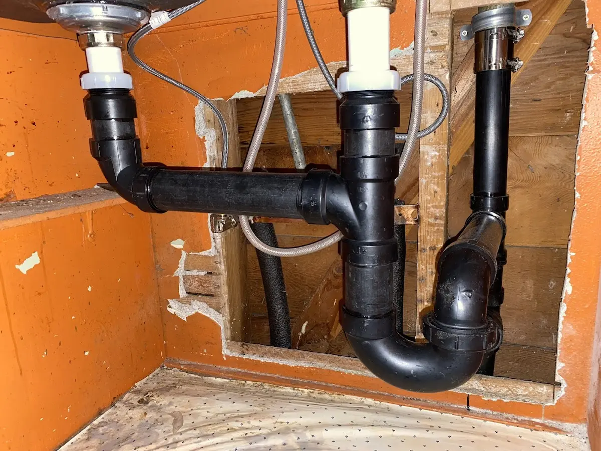 Professional Repiping Services equipment and tools on the job in South Cleveland